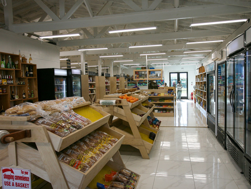 the grocery store on Guana Cay